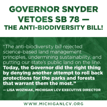 snyder vetoes sb 78